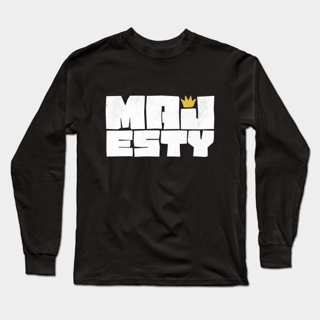 Majesty - Crown Of Glory Long Sleeve T-Shirt by Church Store